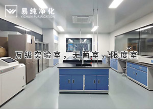 口罩無菌車間標(biāo)準(zhǔn)3個萬級實驗室，無菌室，限度室